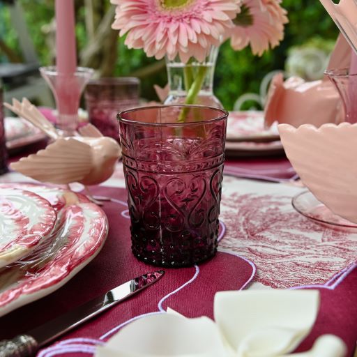 TOVAGLIA "PROVENZA" + 6 TOVAGLIETTE E TOVAGLIOLI "ANEMONE"