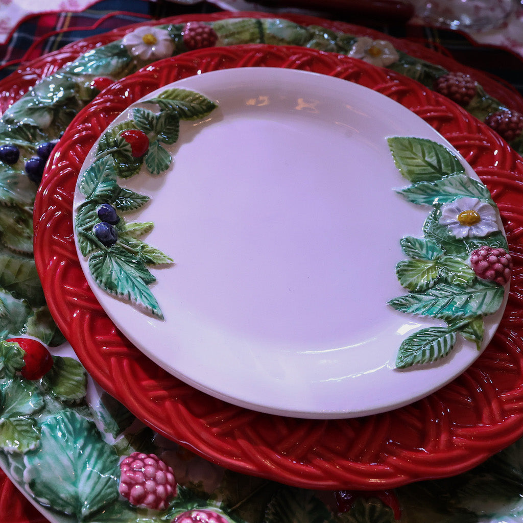 SET 6 PIATTI ANTIPASTO "FRUTTI DI BOSCO"