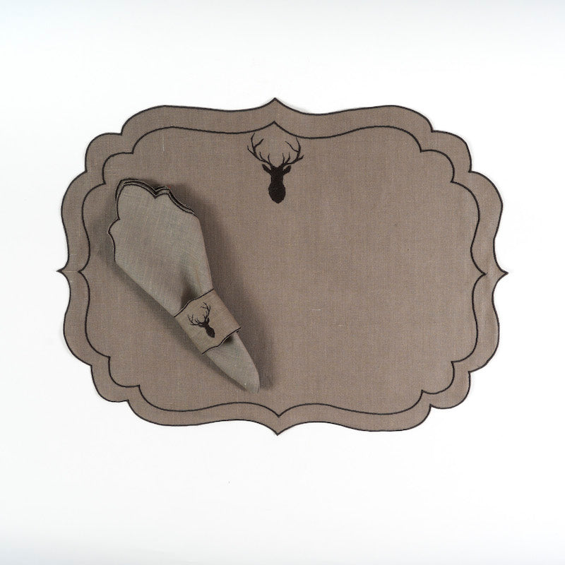 SET 6 TOVAGLIETTE "ALCE"