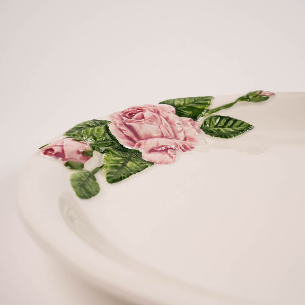 SET 6 PIATTI ANTIPASTO "ROSE DI MAGGIO"