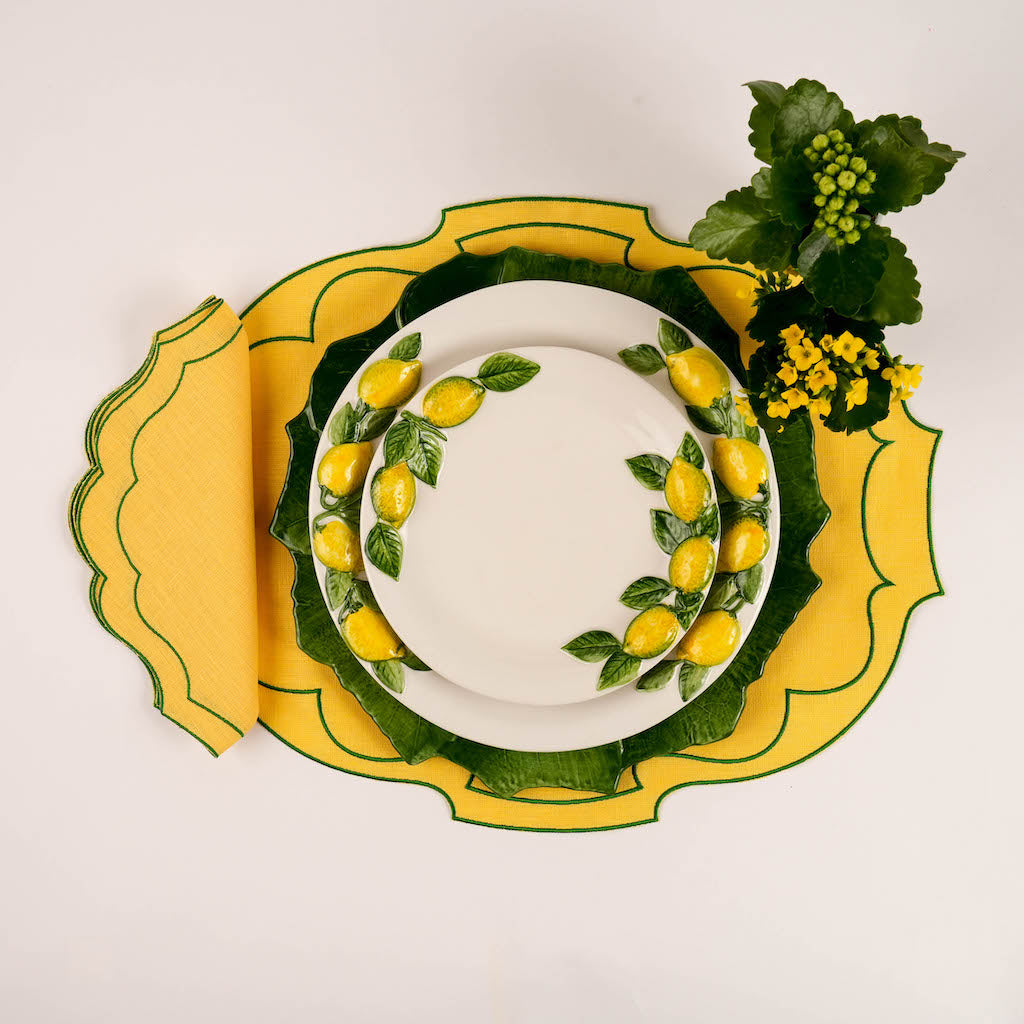 SET 6 TOVAGLIETTE "GIALLO AMALFI"