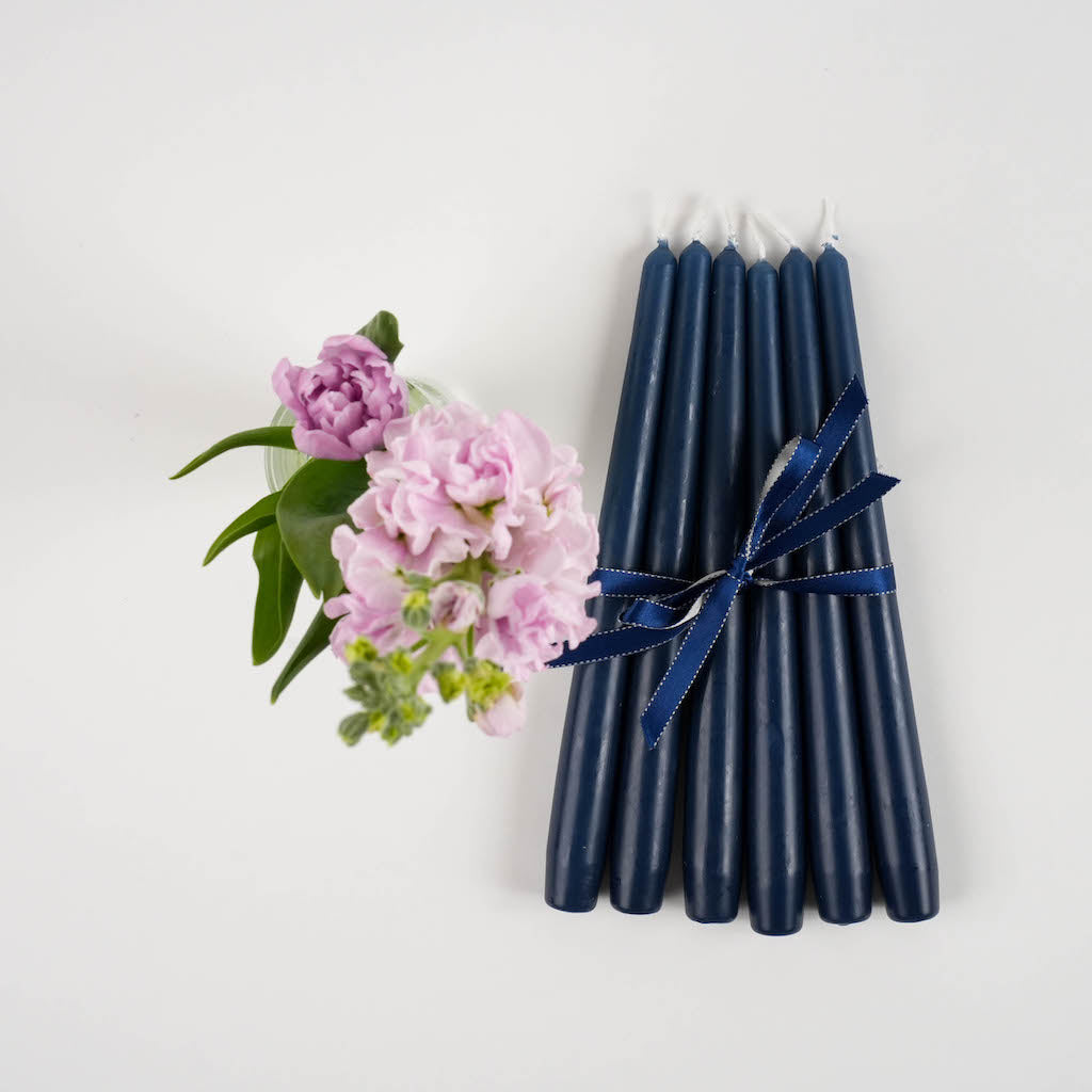 candele blu scuro