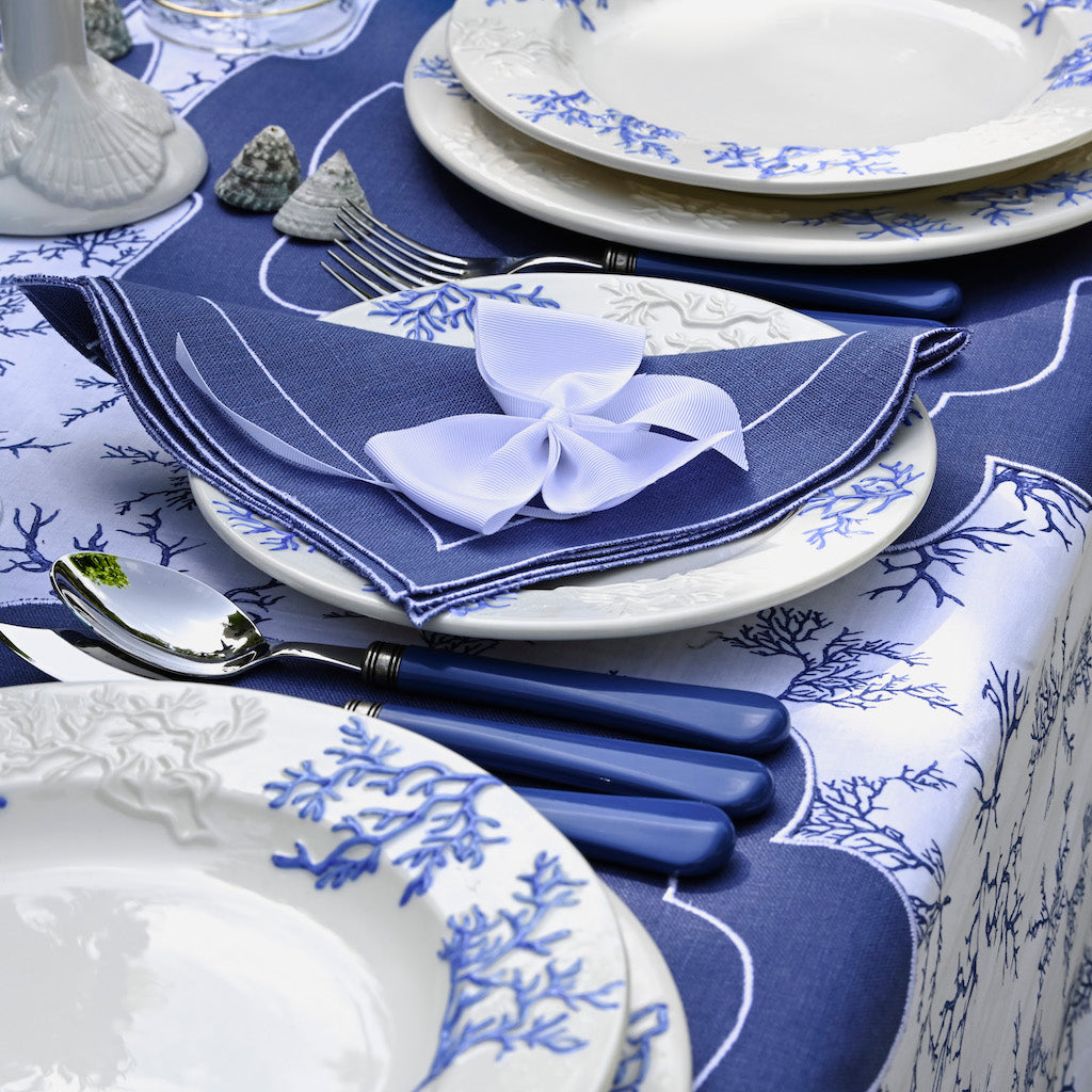 SET DI CUCCHIAI 6PZ. RETRÓ "BLU ANTICO"