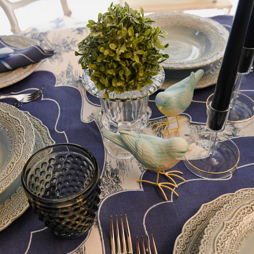 SET DA 6 BICCHIERI BOLLICINE "FUMO DI LONDRA"