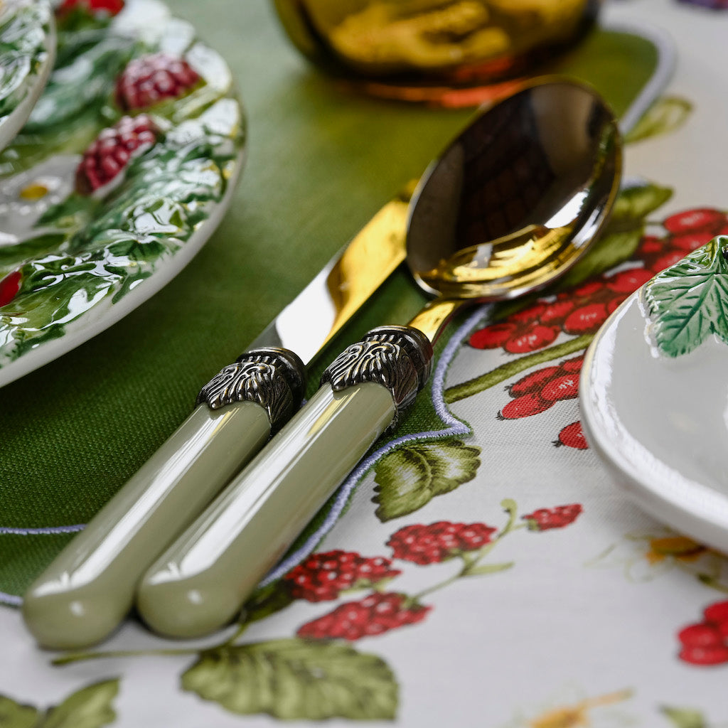 SET 3 POSATE CLASSIC "VERDE SALVIA"