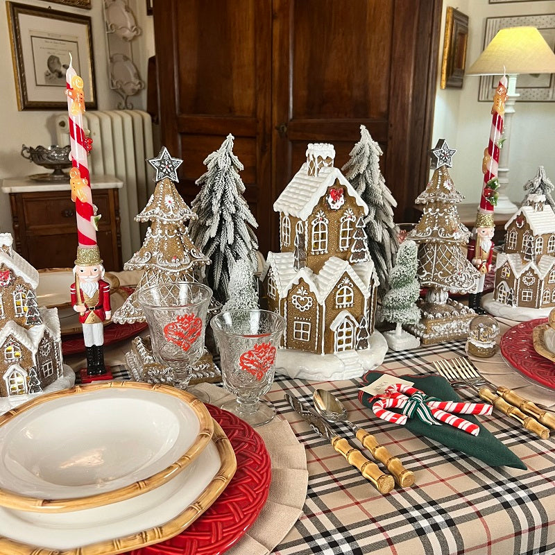 MAXI CASA A LED "PAN DI ZENZERO"