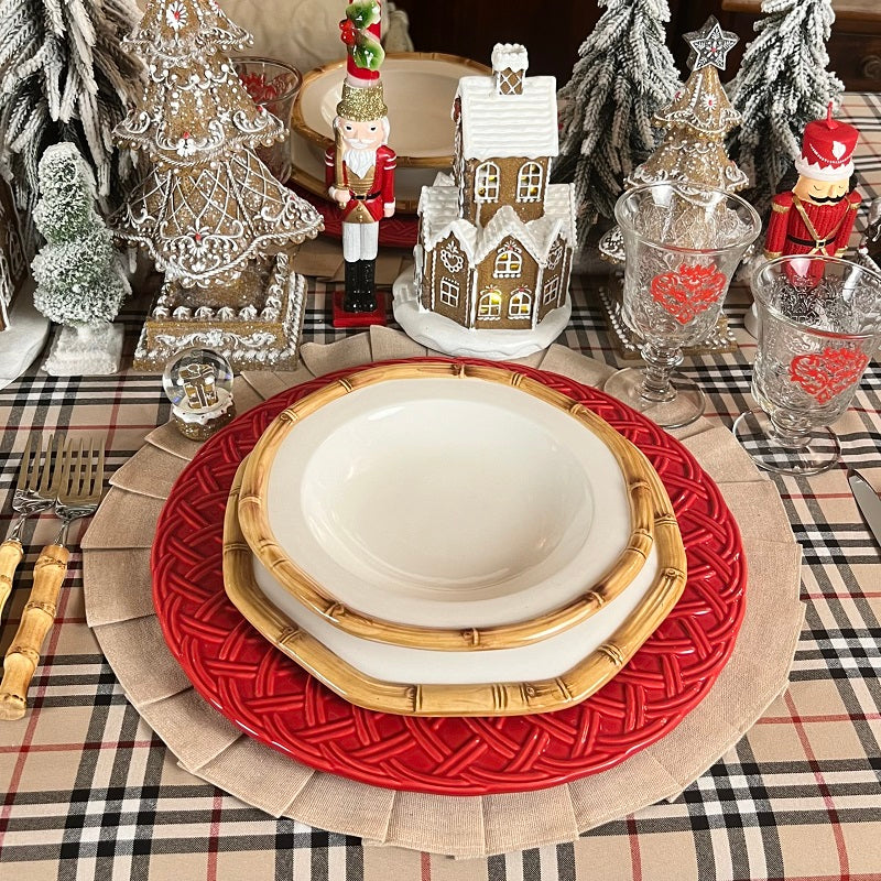 SET 4 TOVAGLIETTE "SABBIA"