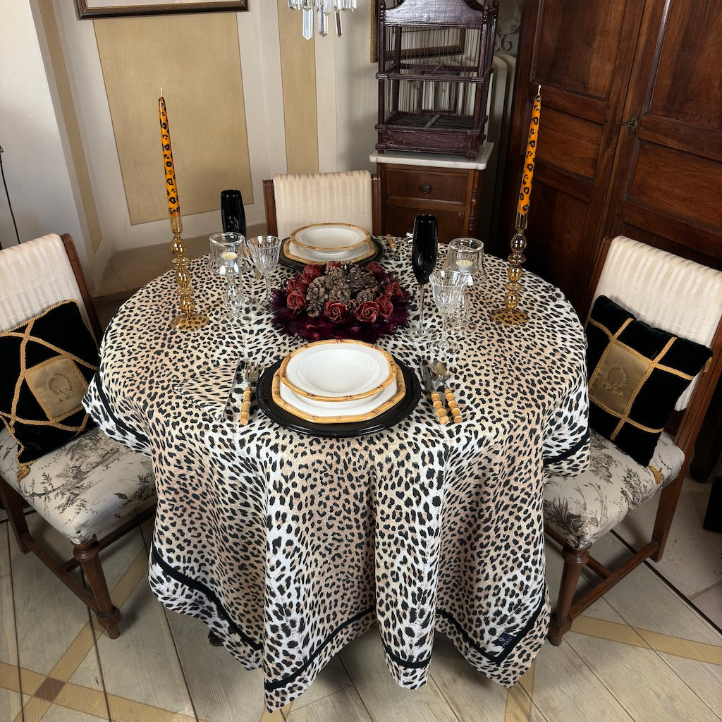 SET 4 CANDELE "GHEPARDO"