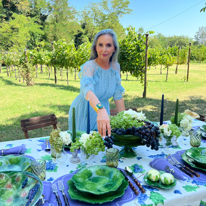 RISOTTIERA - INSALATIERA "UVA BLU"