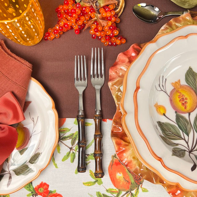 SET 6 PIATTI FONDINA “MELOGRANO”