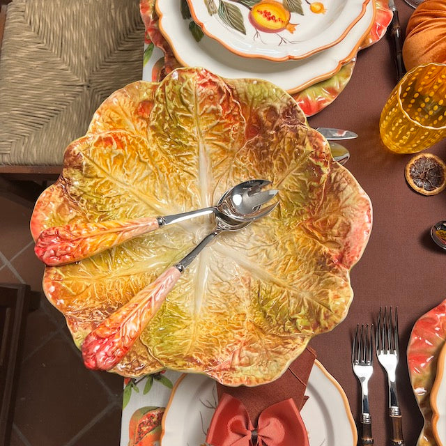 INSALATIERA O PIATTO DA PORTATA "CAVOLO VERZA AUTUNNO"