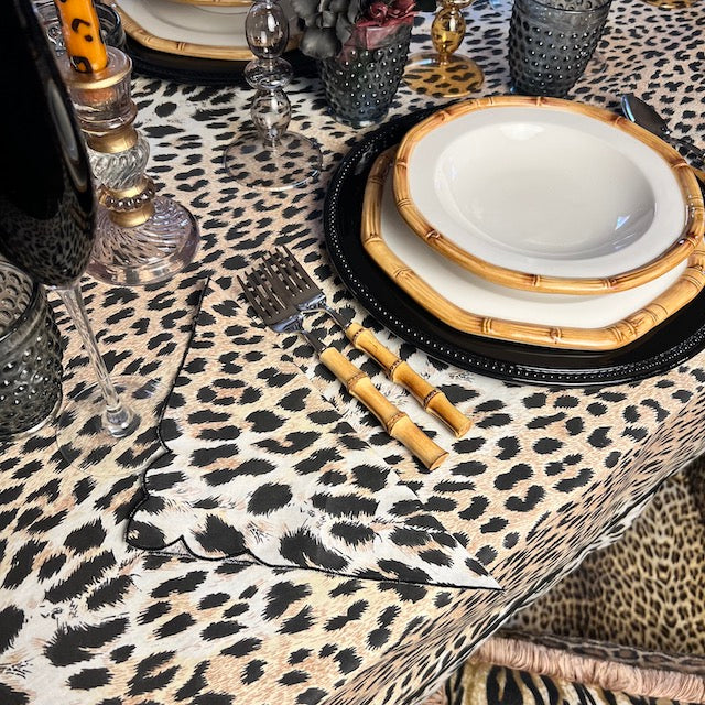 SET 6 PIATTI PIANI "BAMBOO"