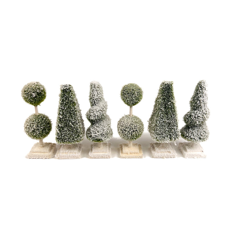 SET 6 SEGNAPOSTO MIX “BOSSI INNEVATI"