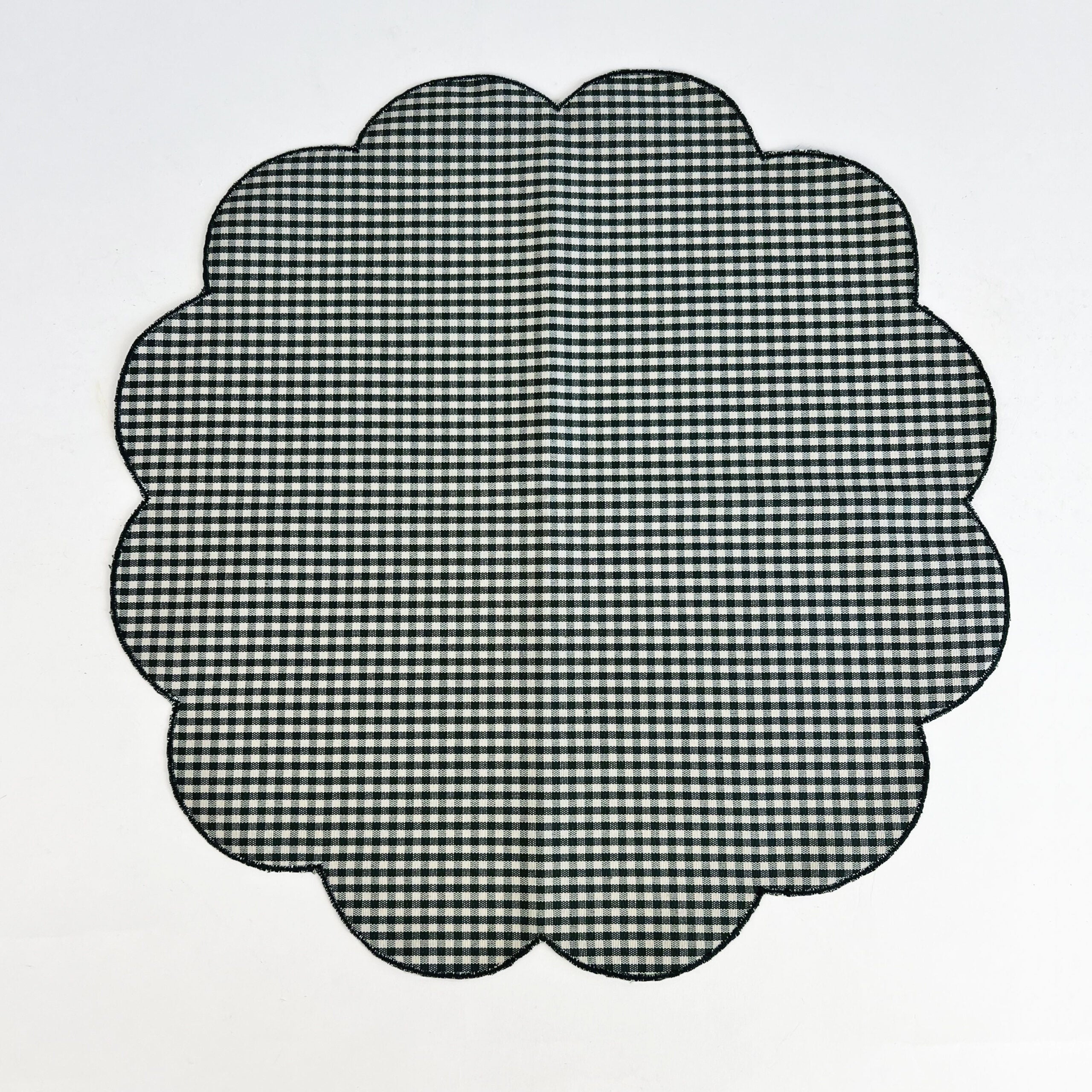 SET DI 6 TOVAGLIOLI IN “MIRCO VICHY VERDE”