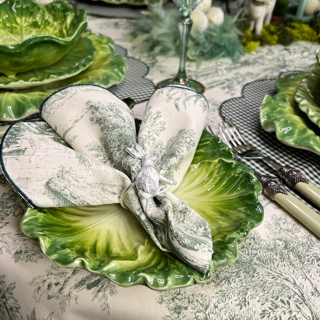 SET 6 PORTATOVAGLIOLI "CONIGLIETTI"