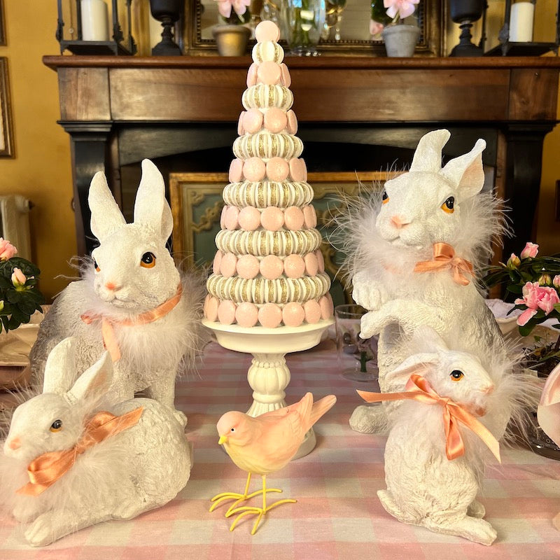 SET 2 CONIGLIETTI MEDIUM “WHITEBUNNY”