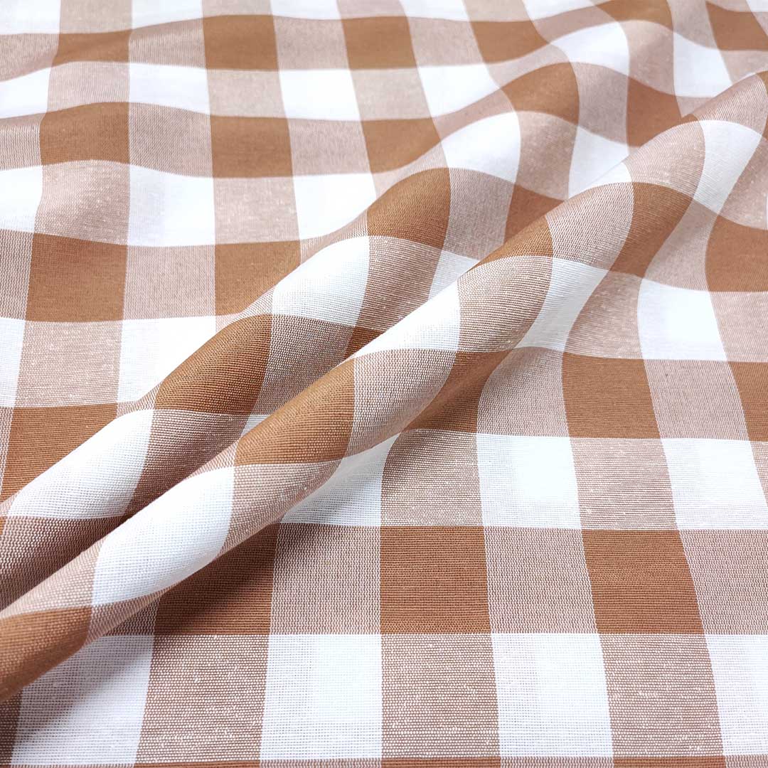 TOVAGLIA MAXY VICHY "NOCCIOLA"