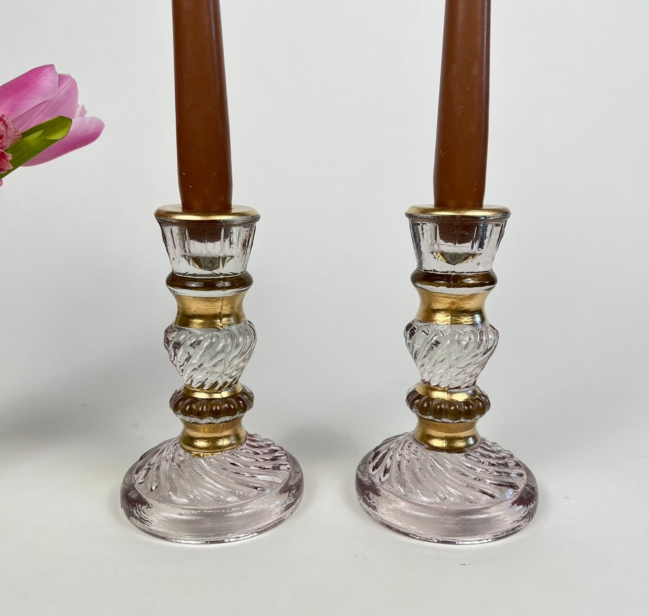 SET 2 PORTACANDELE “NATURALI”