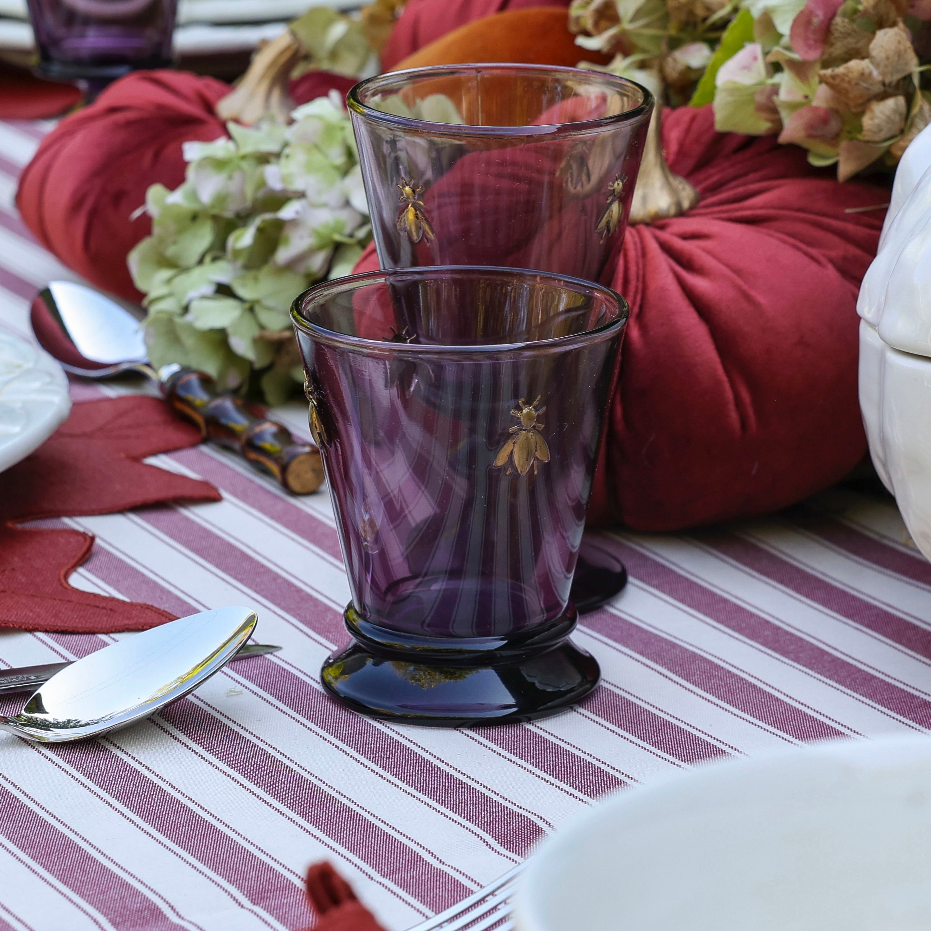 SET 6 CALICI API IMPERIALI "MELANZANA"