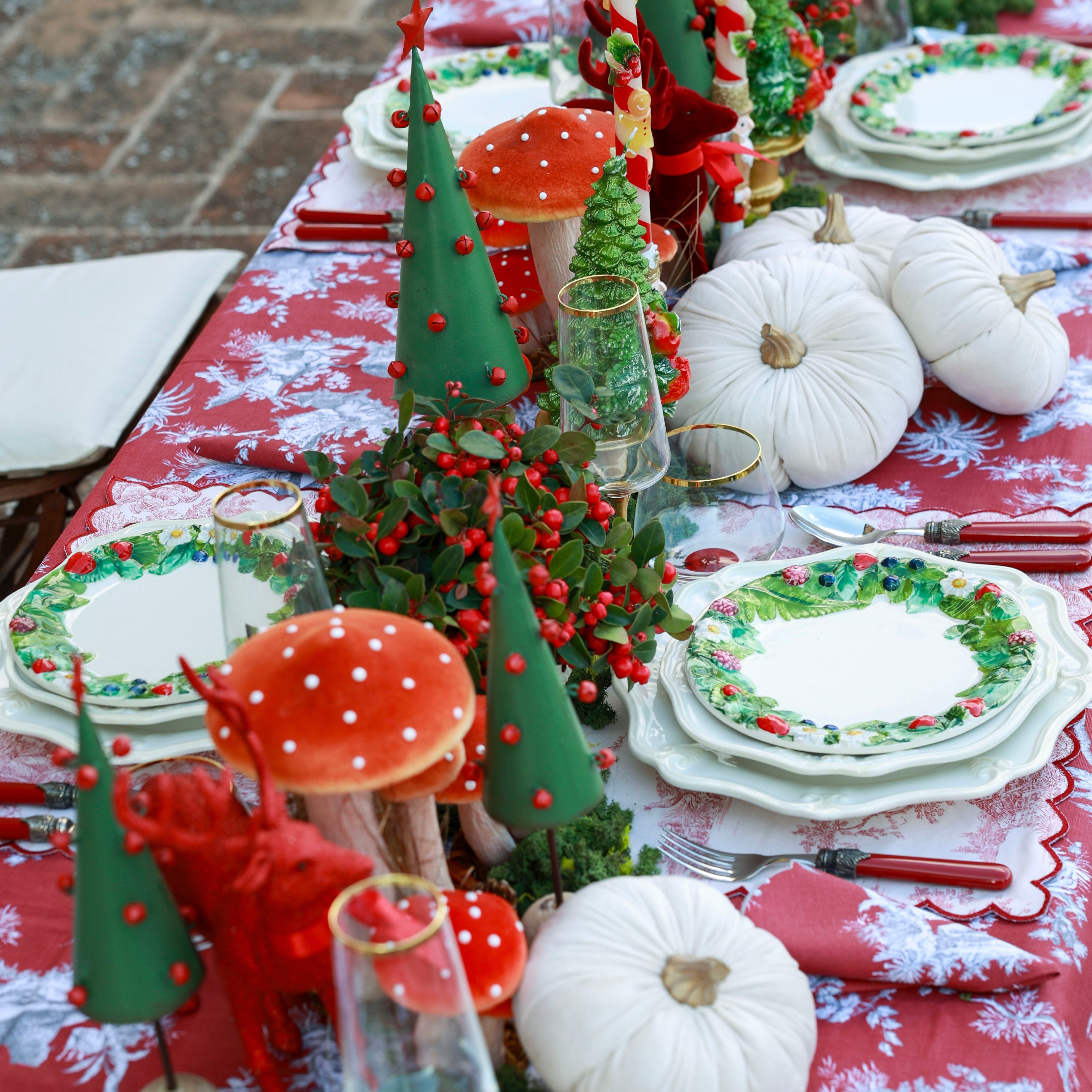 SET 6 FLÛTE DI MURANO “PORPORA”