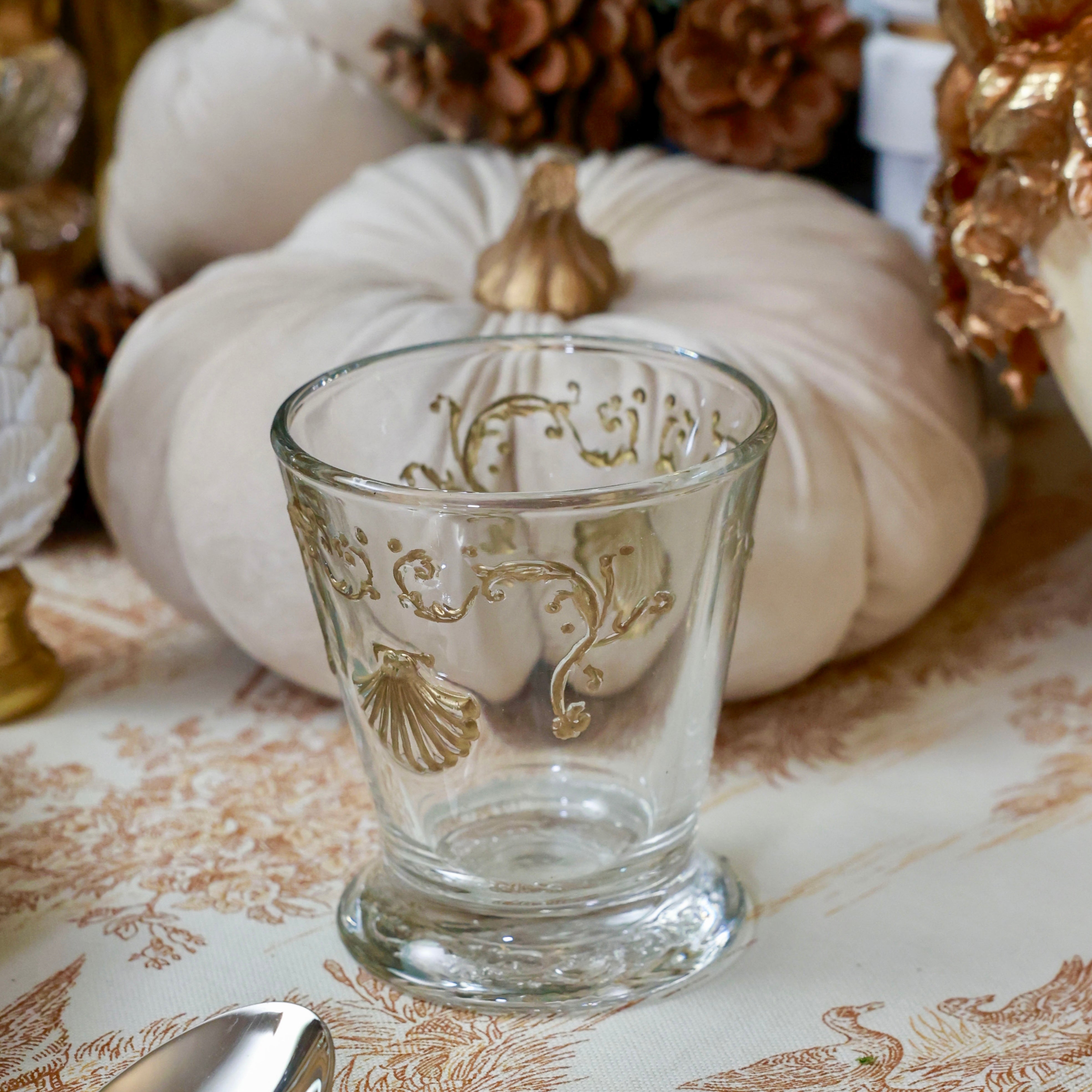 SET DI 6 BICCHIERI TUMBLER "VERSAILLES"