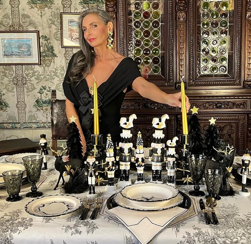 SET 6 FORCHETTE ANTIPASTO “BLACK VERSAILLES”