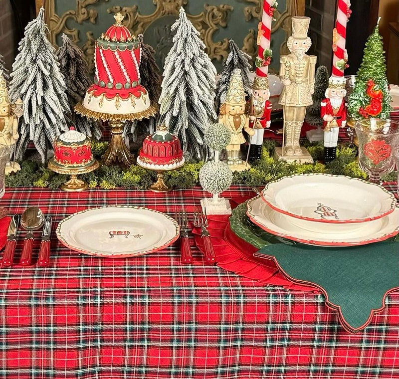 COPPIA DI CANDELE "ALBERO DI NATALE"