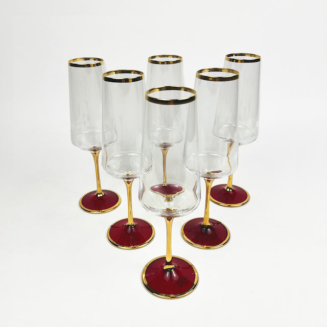 bicchieri azzurro chiaro