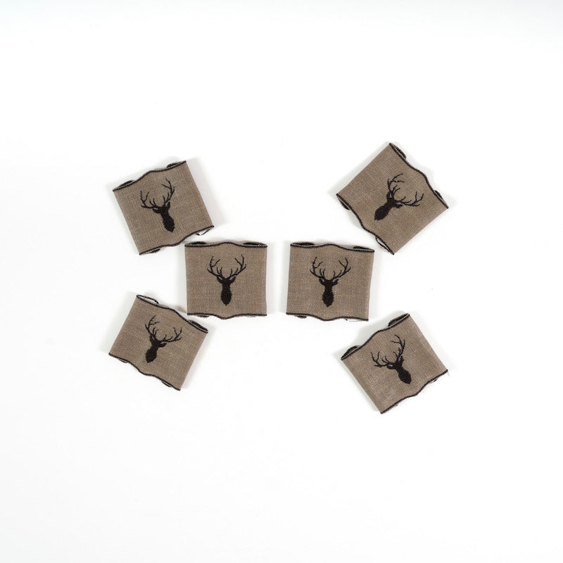 SET 6 PORTATOVAGLIOLI "ALCE"