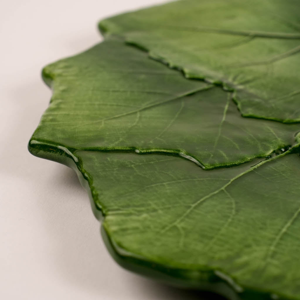 SET 6 SOTTOPIATTI "FOGLIA DI VITE"