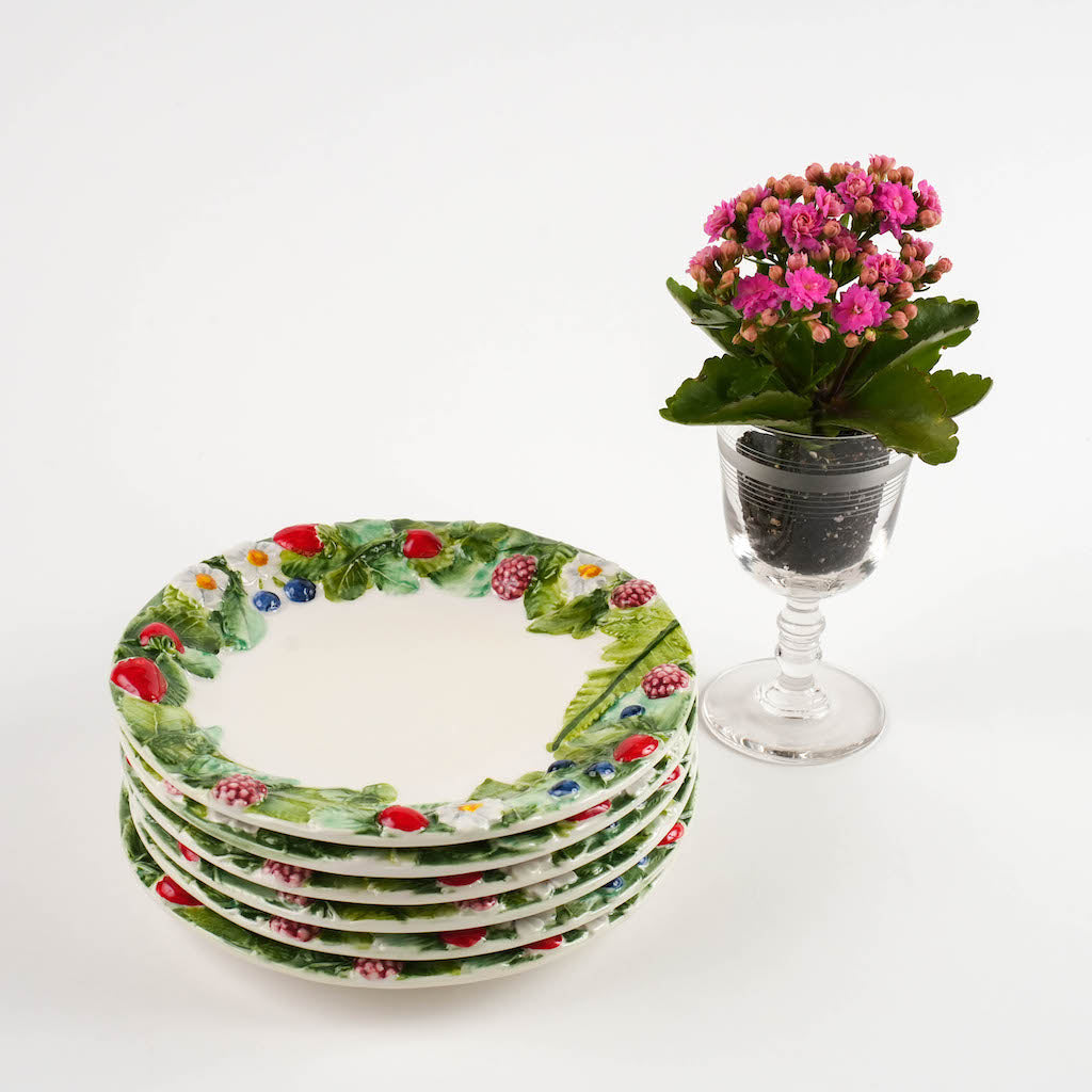 piatto fondina frutti di bosco