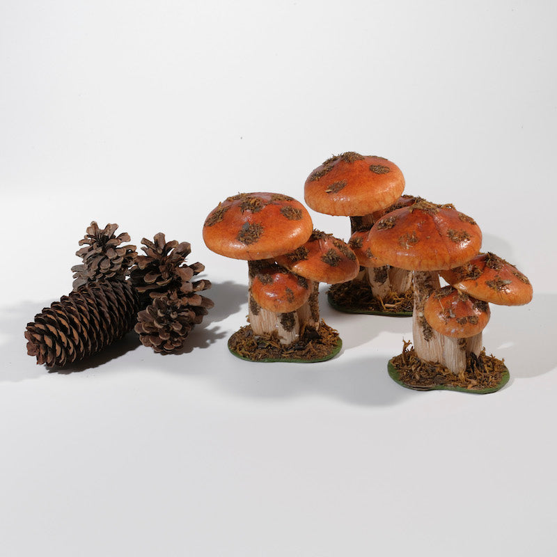 TRIS DI FUNGHI VELENOSI DECORATIVI