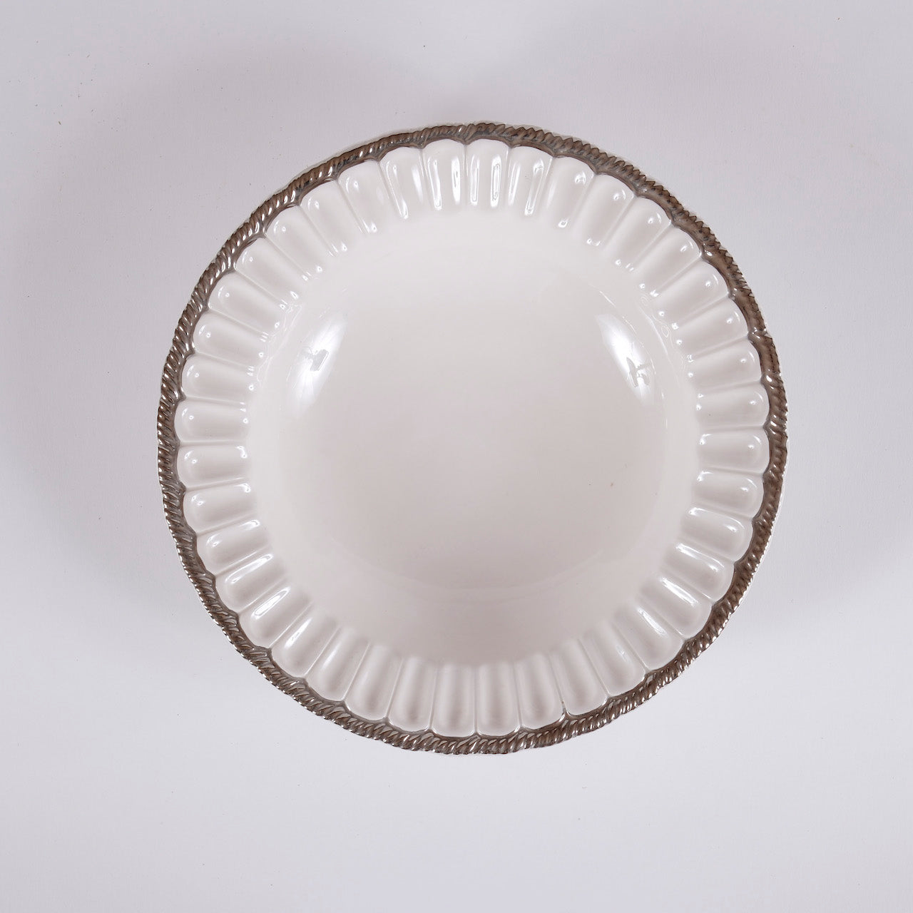 SET 6 PIATTI ANTIPASTO "PLATINO"