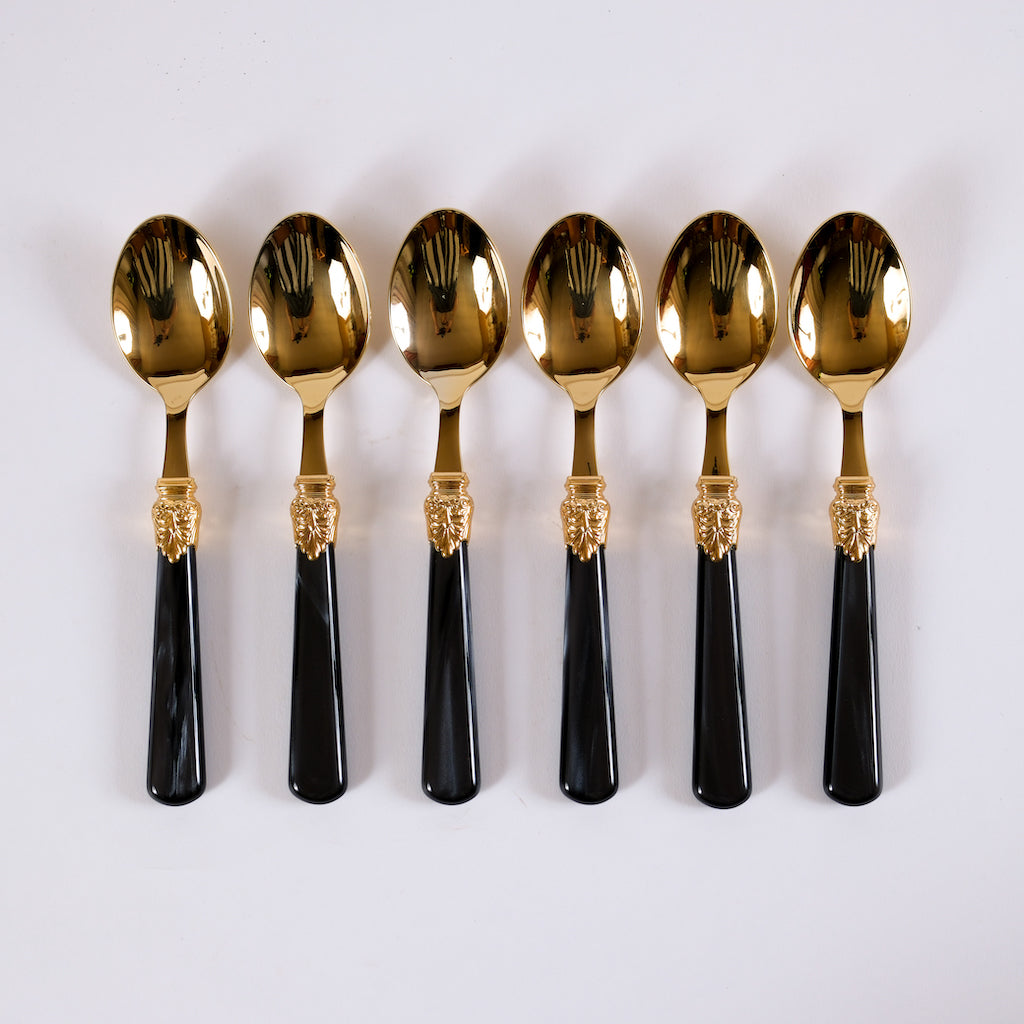 posate-nero-oro