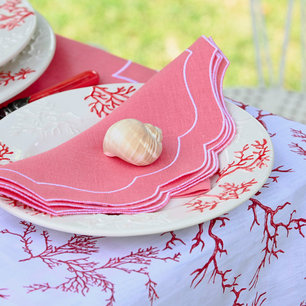 SET DI 6 TOVAGLIOLI “TEA ROSE”