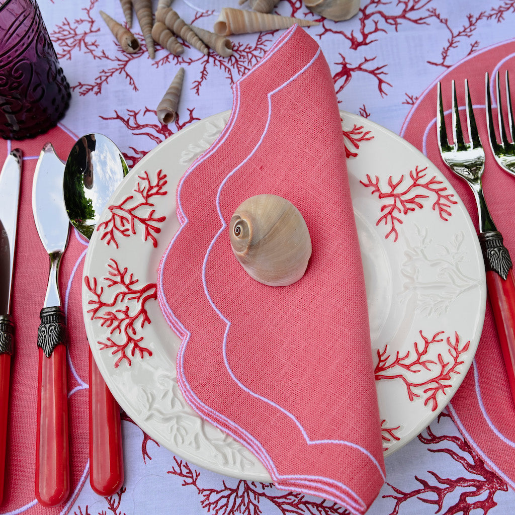 SET DI 6 TOVAGLIOLI “TEA ROSE”