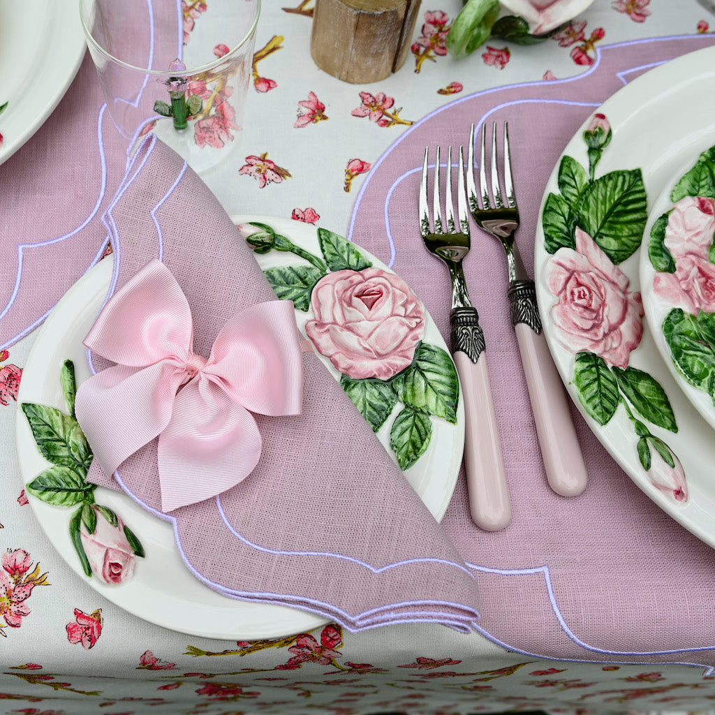 SET DI FORCHETTE 6PZ. CLASSIC "ROSA SELVATICA"