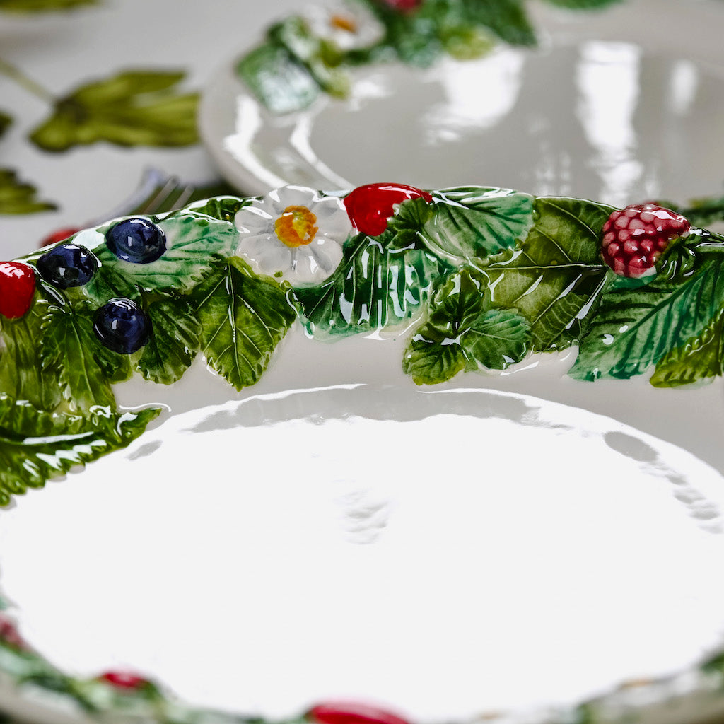 SET 6 PIATTI FONDINA "FRUTTI DI BOSCO"