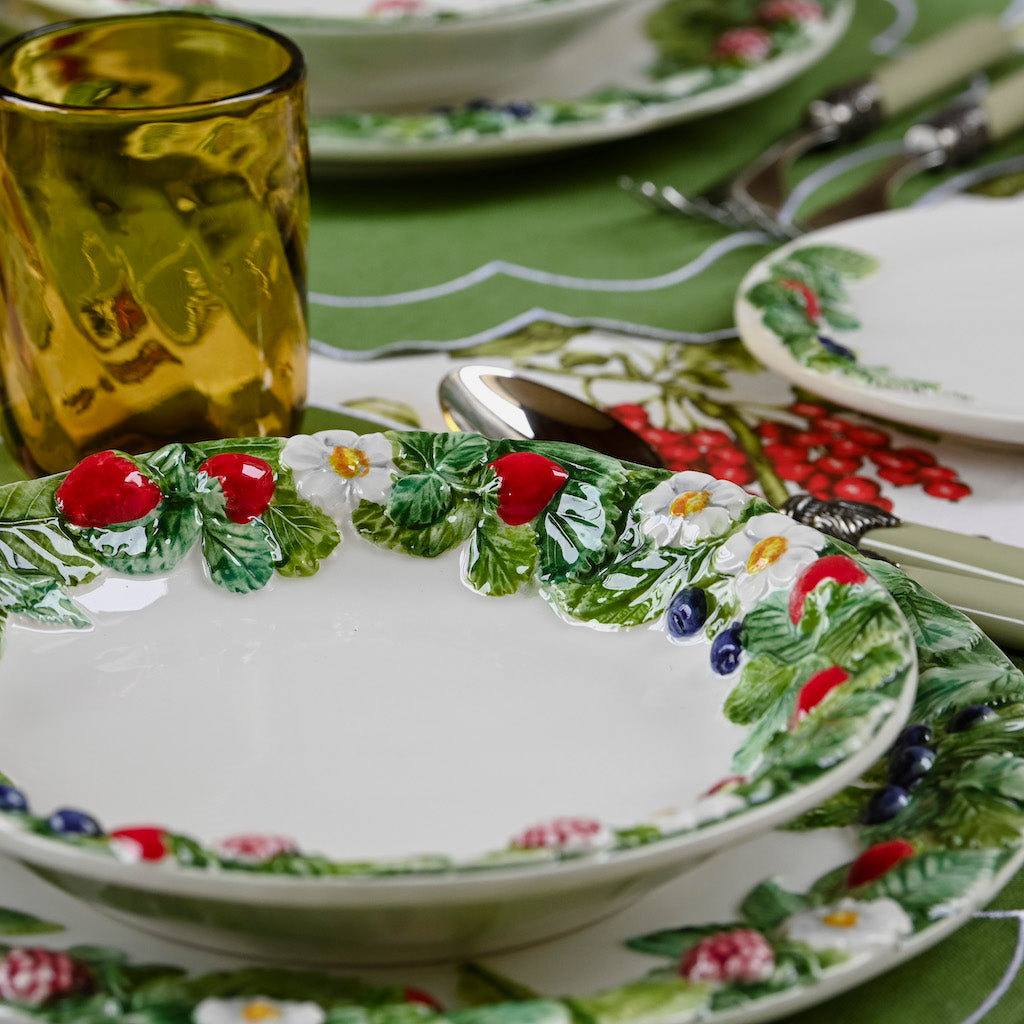 SET 6 PIATTI ANTIPASTO "FRUTTI DI BOSCO"