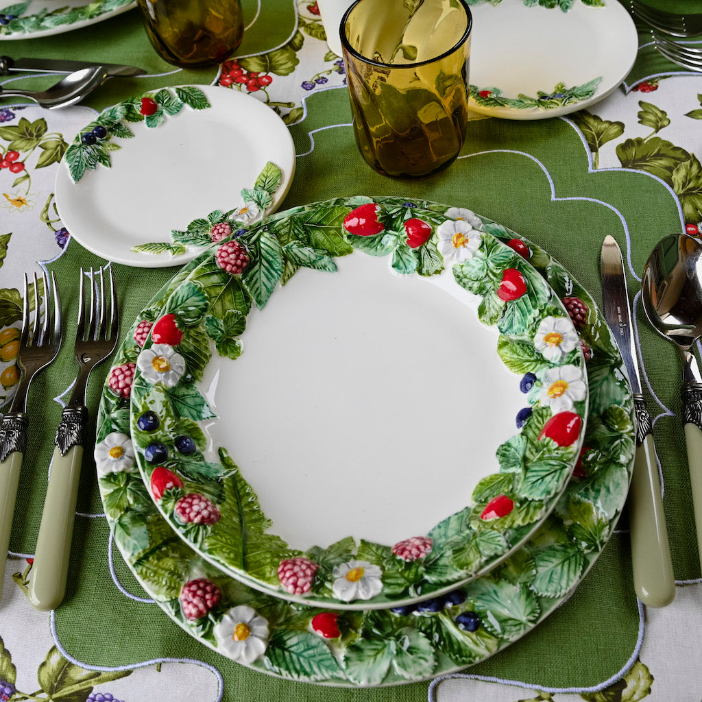 SET 6 PIATTI ANTIPASTO "FRUTTI DI BOSCO"