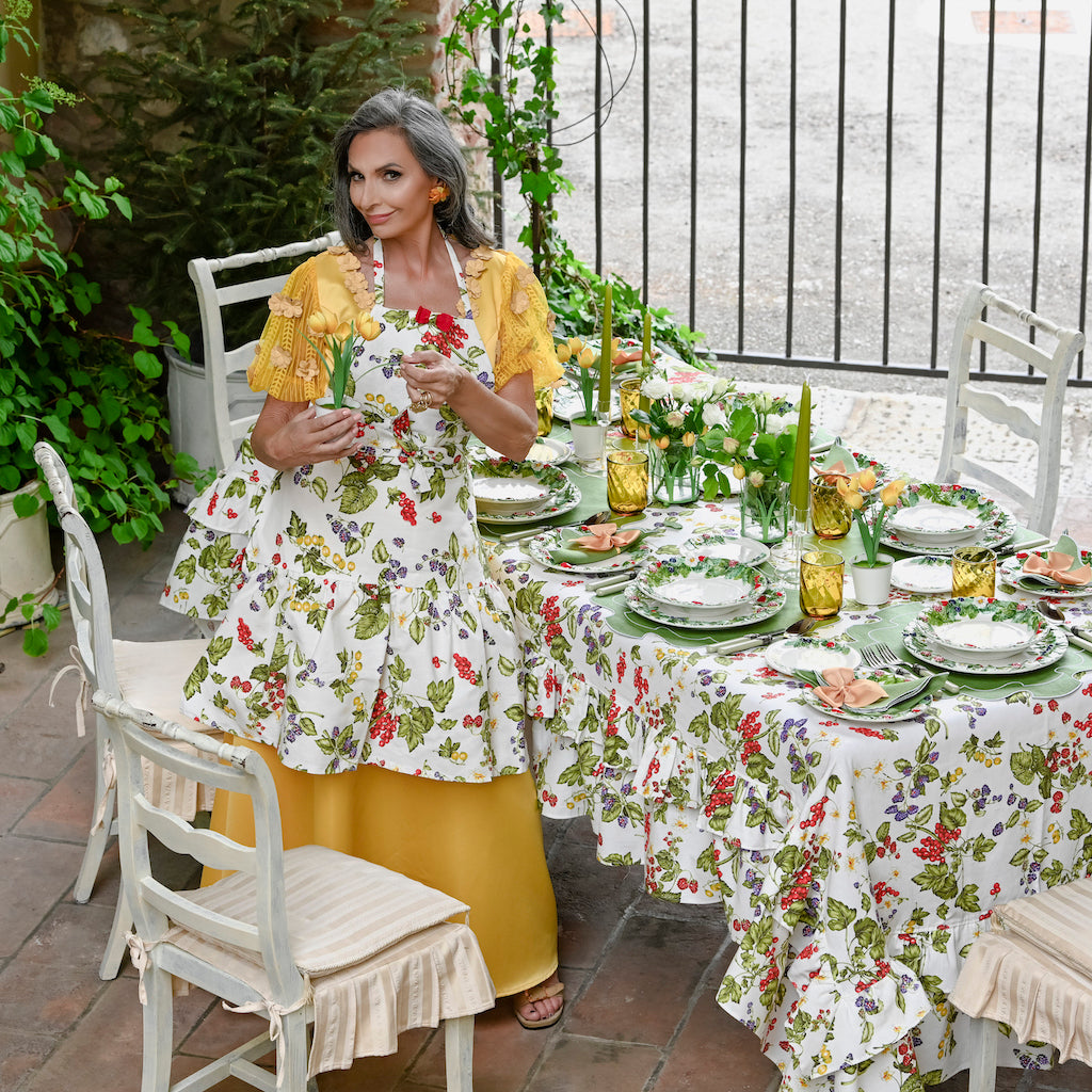 SET 6 PIATTI FONDINA "FRUTTI DI BOSCO"