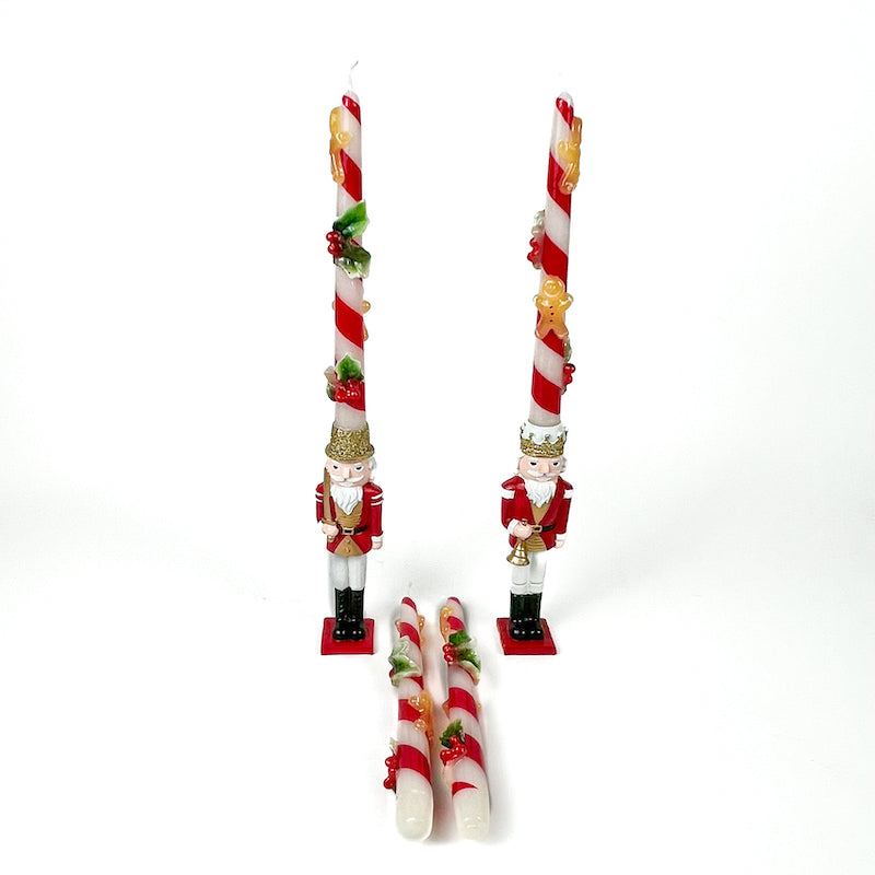 COPPIA DI CANDELE "GINGER BREAD"