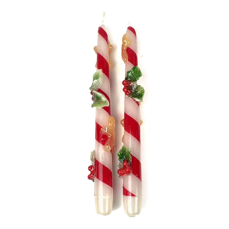 COPPIA DI CANDELE "GINGER BREAD"