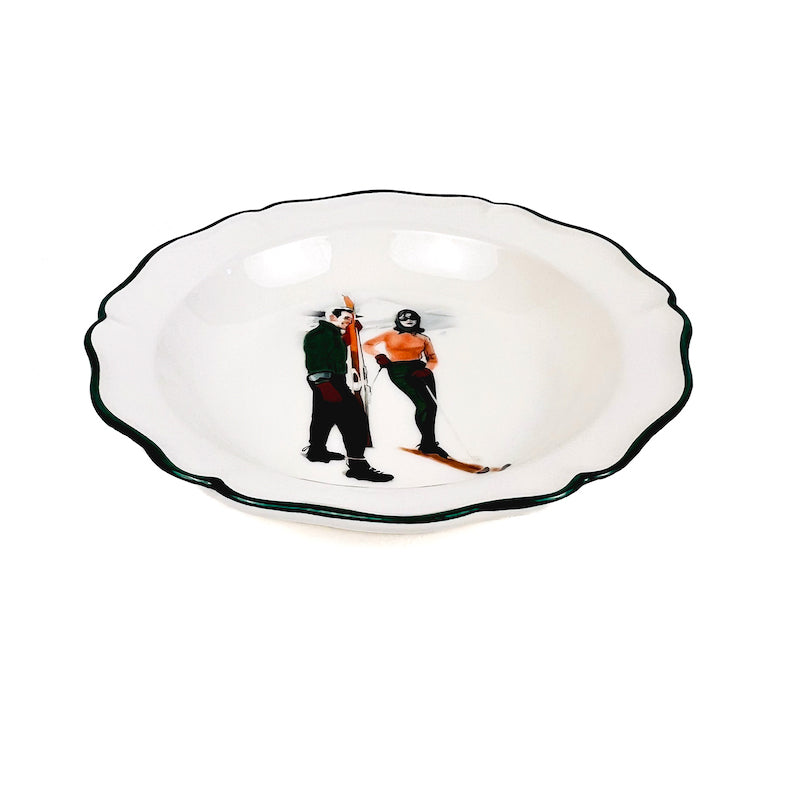 SET 8 PIATTI FONDINA "CHALET"