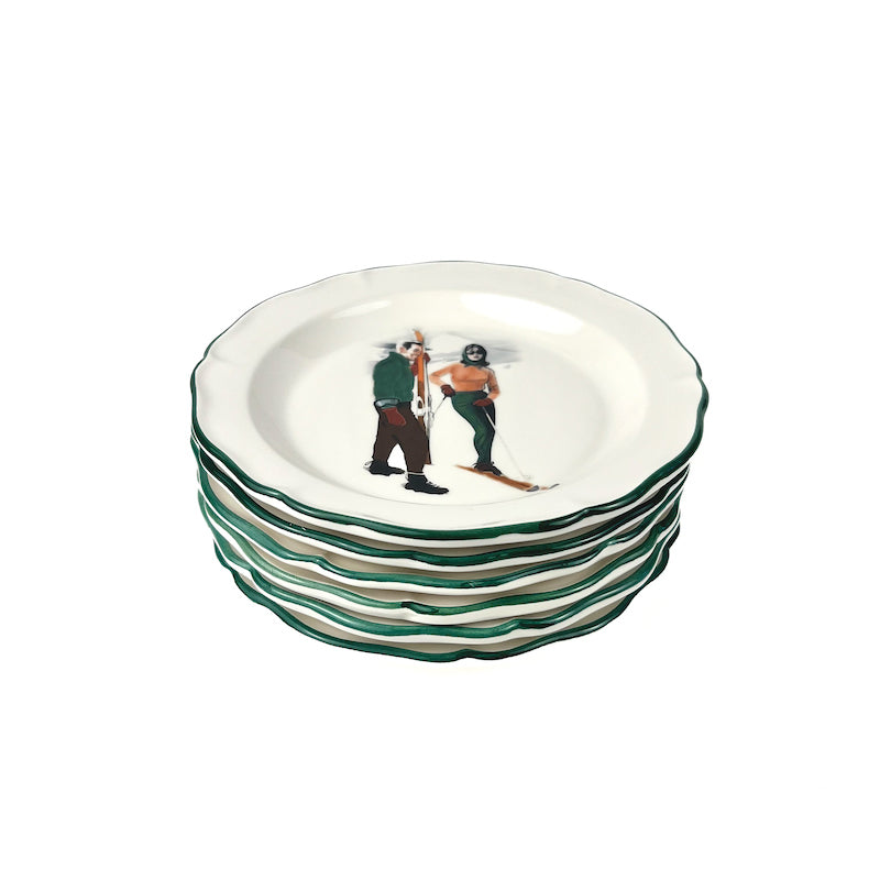 SET 8 PIATTI ANTIPASTO "CHALET"