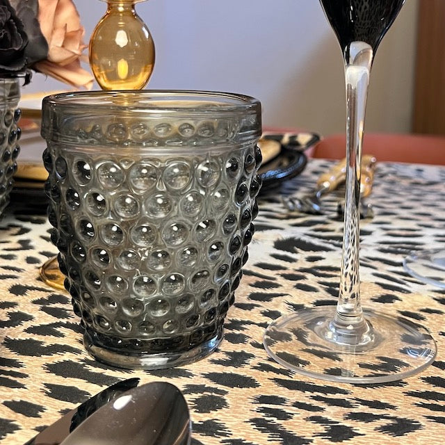 SET DA 6 BICCHIERI BOLLICINE "FUMO DI LONDRA"