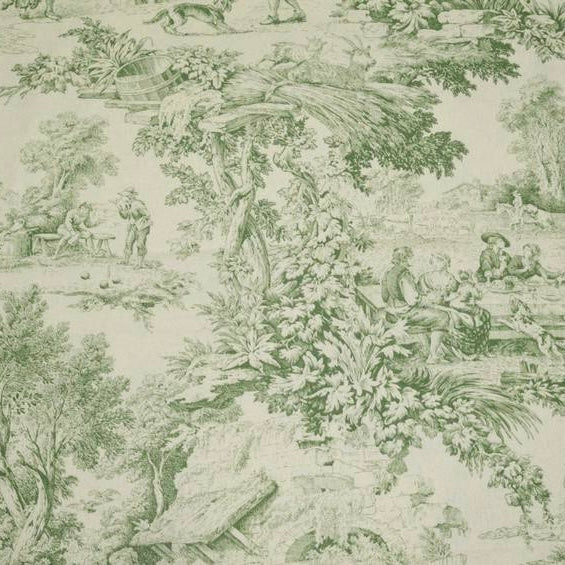 TOVAGLIA TOILE DE JOUY "VERDE LAGO"