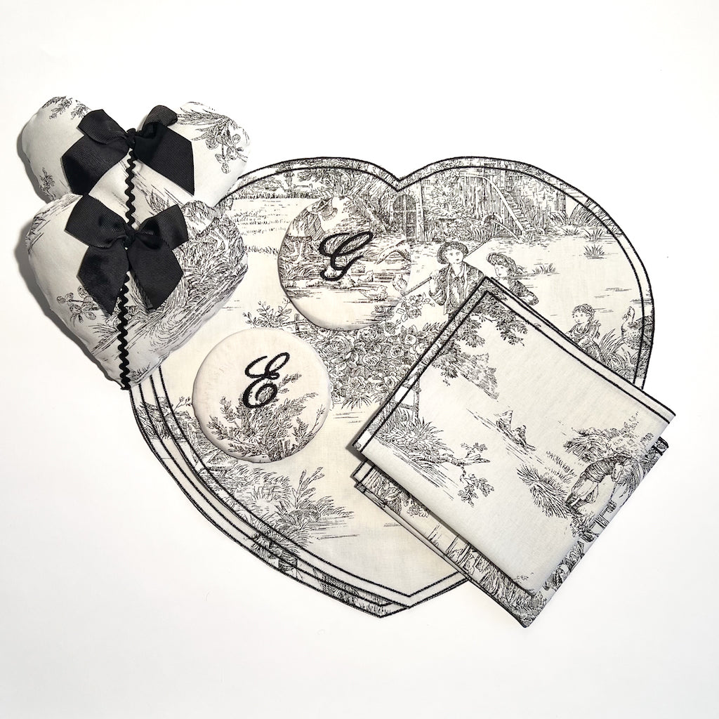 SET COMPLETO “CUORE NERO”