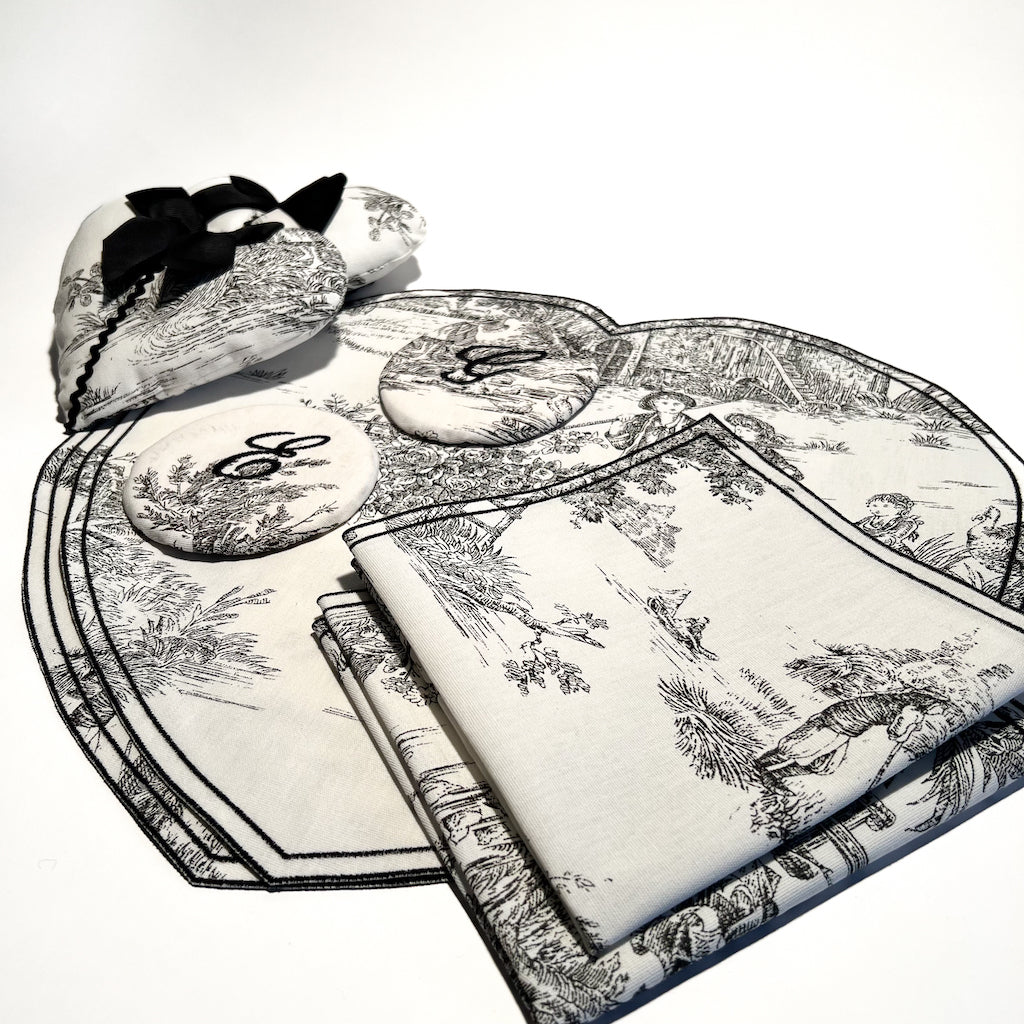 SET COMPLETO “CUORE NERO”