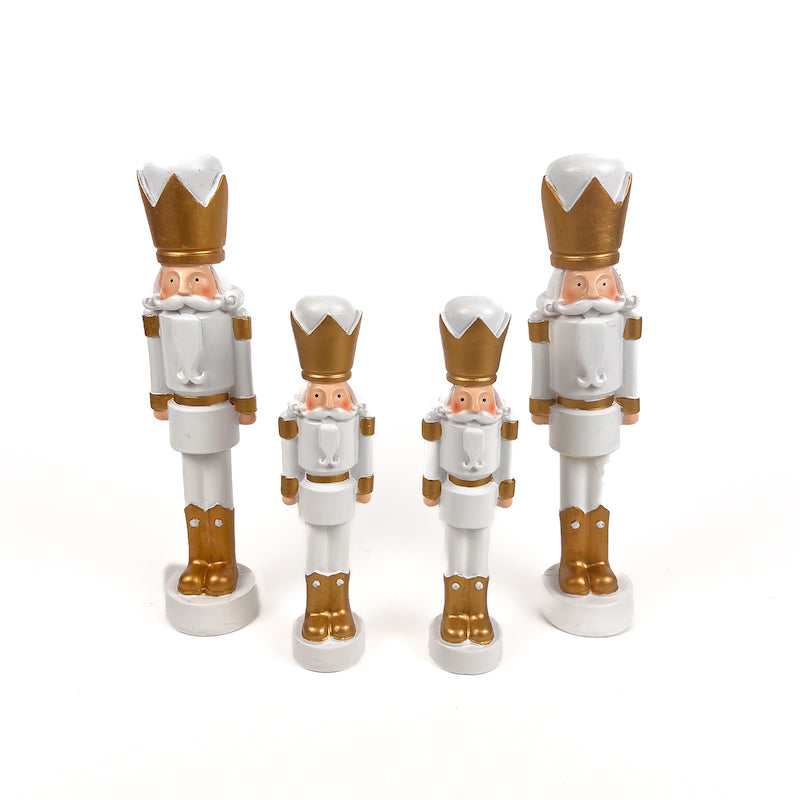 SCHIACCIANOCI MEDIUM BIANCHI E ORO